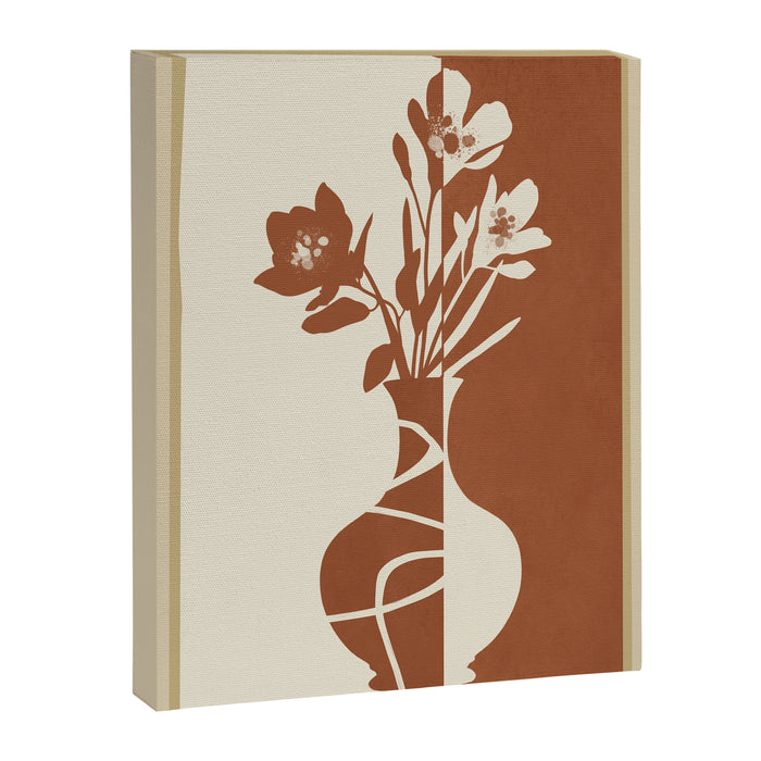 Botanical Contrast 4 Canvas Print Gallery Image 1