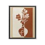 Botanical Contrast 4 Framed Canvas Print Gallery Image 8