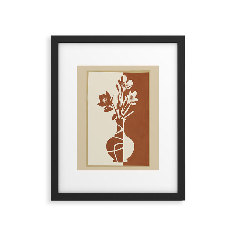 Botanical Contrast 4 Framed Art Print Gallery Image 6