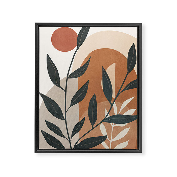 Branches Design 03 Framed Canvas Print Gallery Image 1