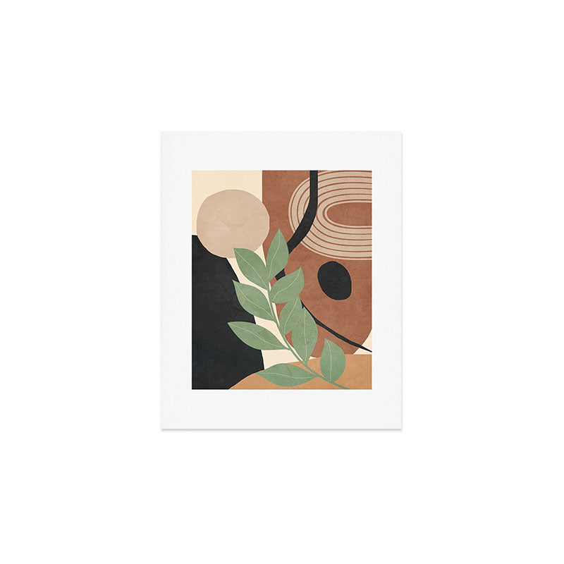 Branches in an abstract setting 01 Art Print Gallery Image 1