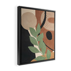 Branches in an abstract setting 01 Framed Canvas Print Gallery Image 2