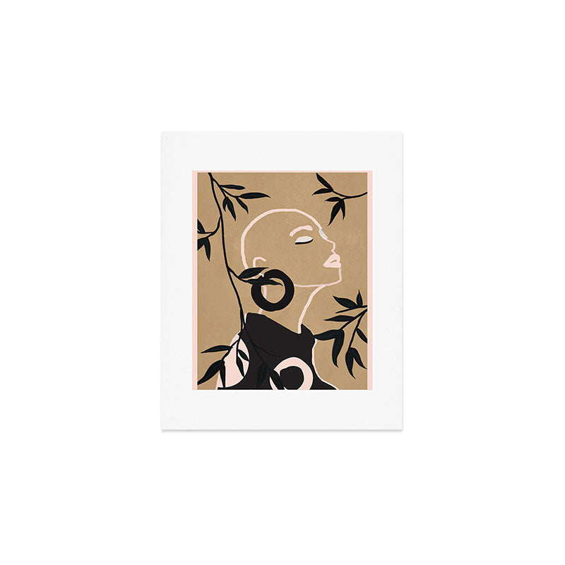 Breeze in the Garden 1 Art Print Gallery Image 1
