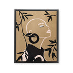 Breeze in the Garden 1 Framed Canvas Print Gallery Image 6