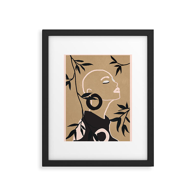 Breeze in the Garden 1 Framed Art Print Gallery Image 5