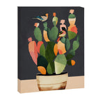 Cactus and Birds 4 Canvas Print Gallery Image 6