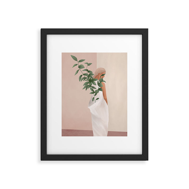 Carrying the Plant Framed Art Print Gallery Image 5