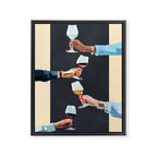 Cheers 6 Framed Canvas Print Gallery Image 6