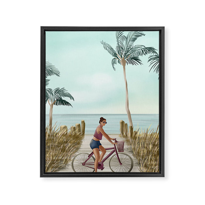 Coastal Journey Framed Canvas Print Gallery Image 1