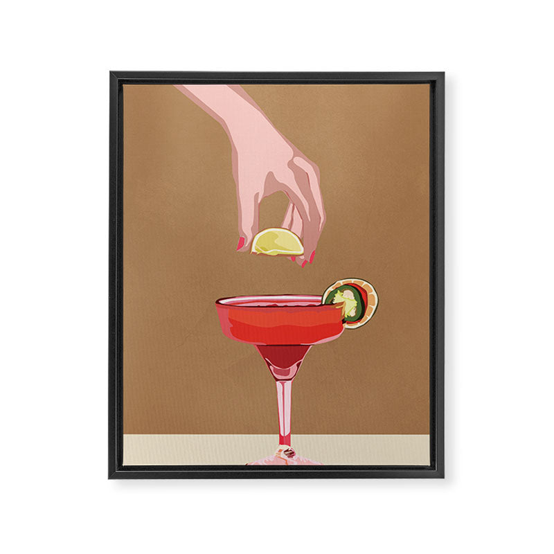Cocktail Time 1 Framed Canvas Print Gallery Image 6