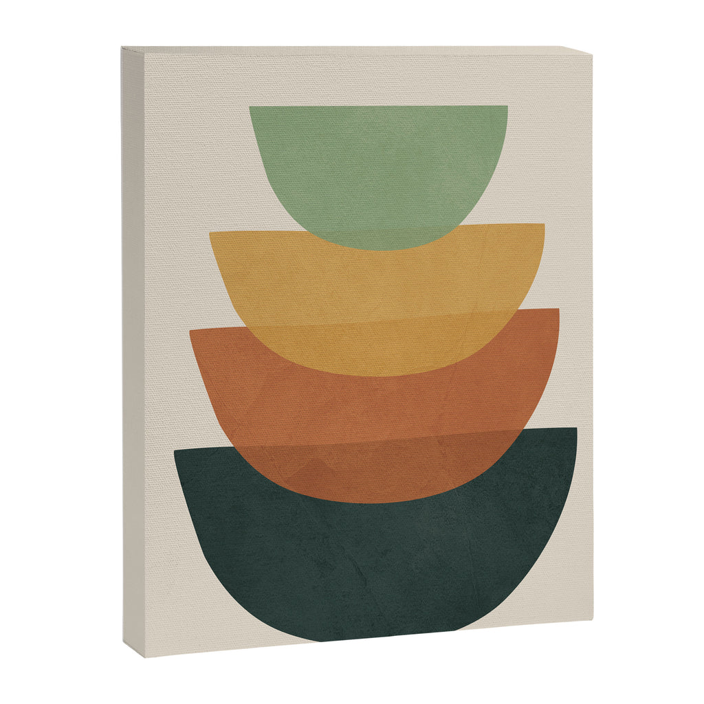 Colorful Abstract Shapes 1 Canvas Print Gallery Image 8