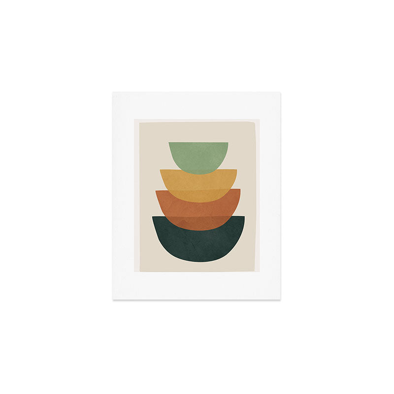 Colorful Abstract Shapes 1 Art Print Gallery Image 1