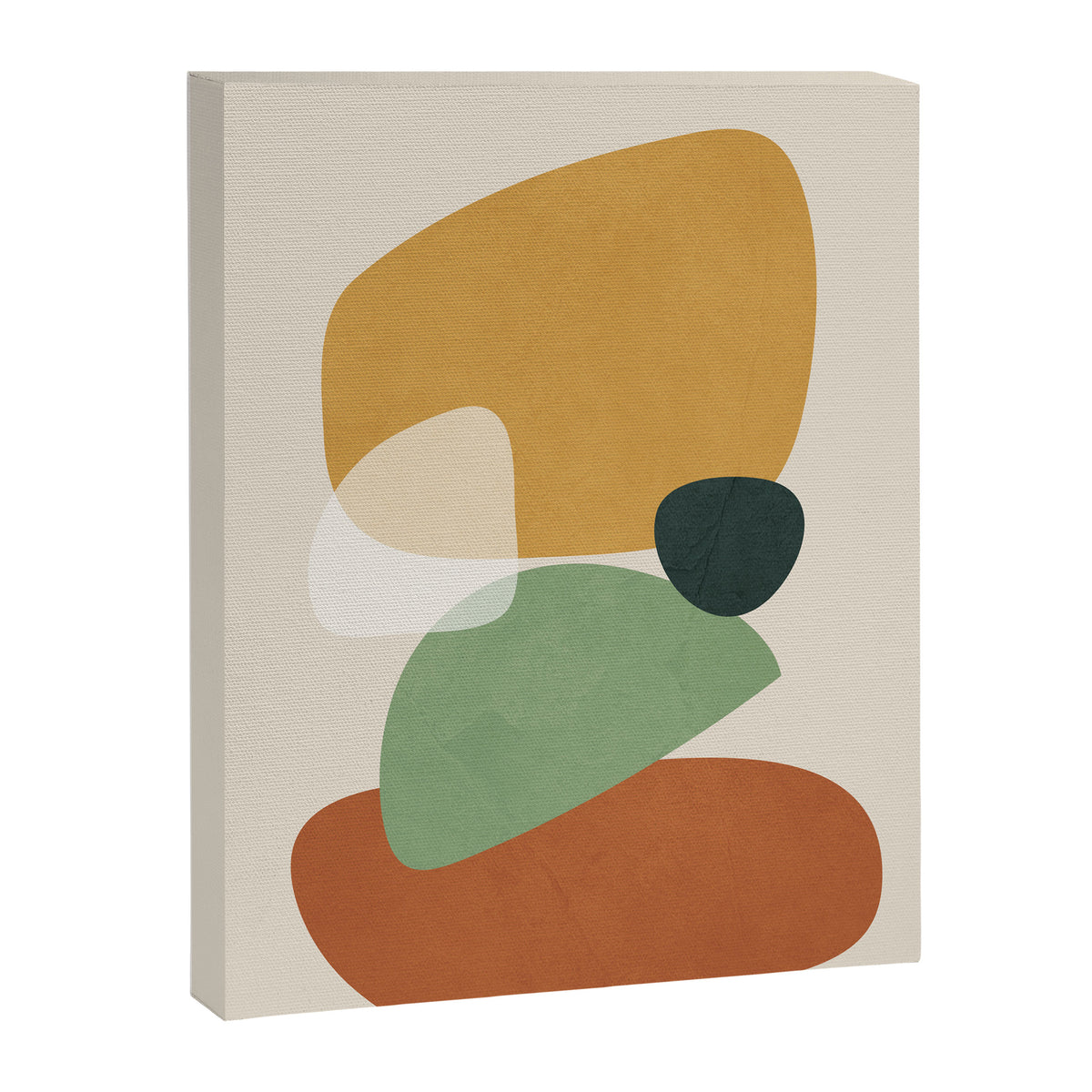 Colorful Abstract Shapes 5 Canvas Print Gallery Image 8