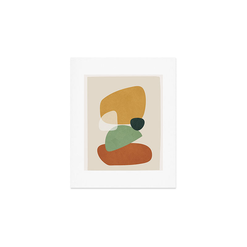 Colorful Abstract Shapes 5 Art Print Gallery Image 1