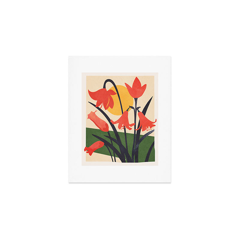 Colorful Bloomscape 2 Art Print Gallery Image 1