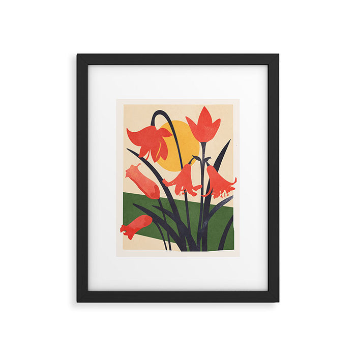 Colorful Bloomscape 2 Framed Art Print Gallery Image 1