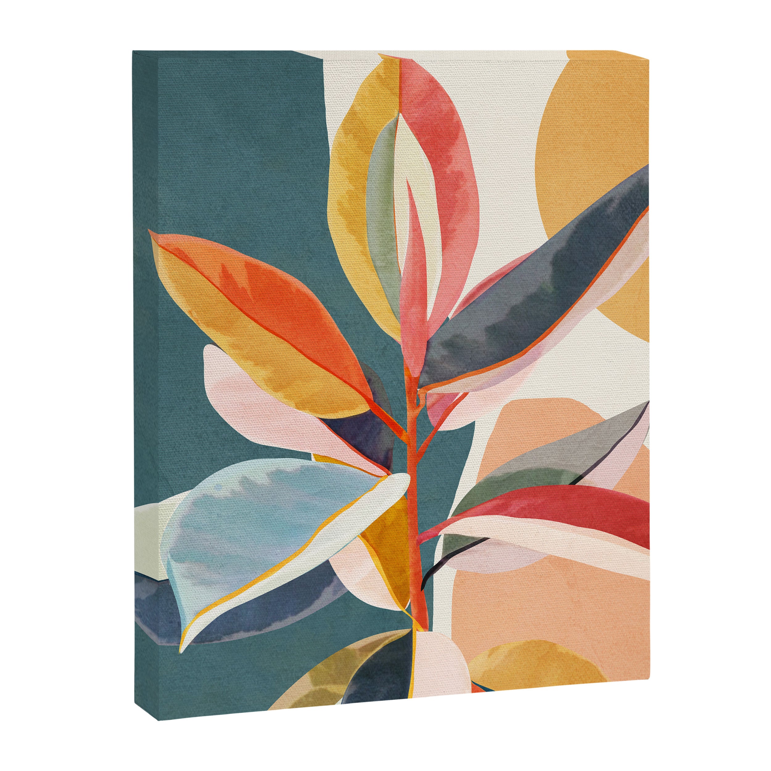 Colorful Branching Out 01 Canvas Print Gallery Image 6