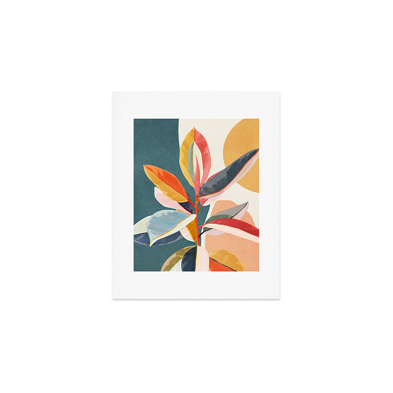 Colorful Branching Out 01 Art Print Gallery Image 1