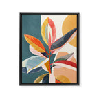 Colorful Branching Out 01 Framed Canvas Print Gallery Image 6