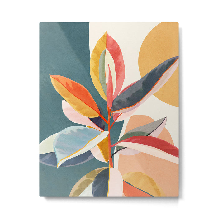 Colorful Branching Out 01 Metal Print Gallery Image 1