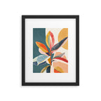Colorful Branching Out 01 Framed Art Print Gallery Image 5