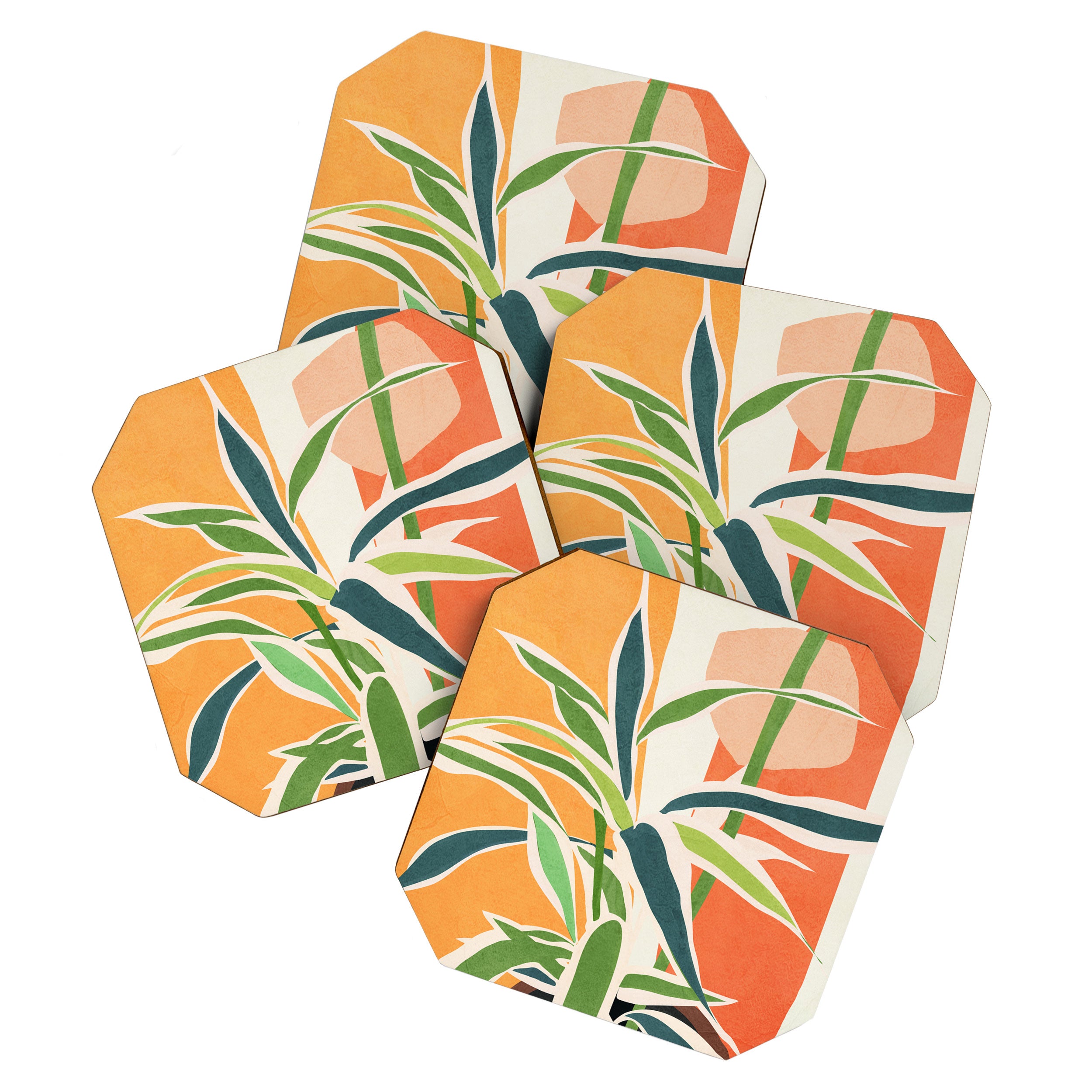 Colorful Branching Out 02 Coaster Gallery Image 1