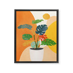 Colorful Branching Out 03 Framed Canvas Print Gallery Image 6