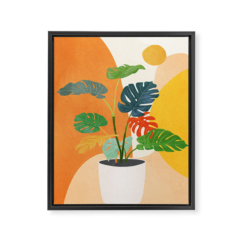 Colorful Branching Out 03 Framed Canvas Print Gallery Image 6