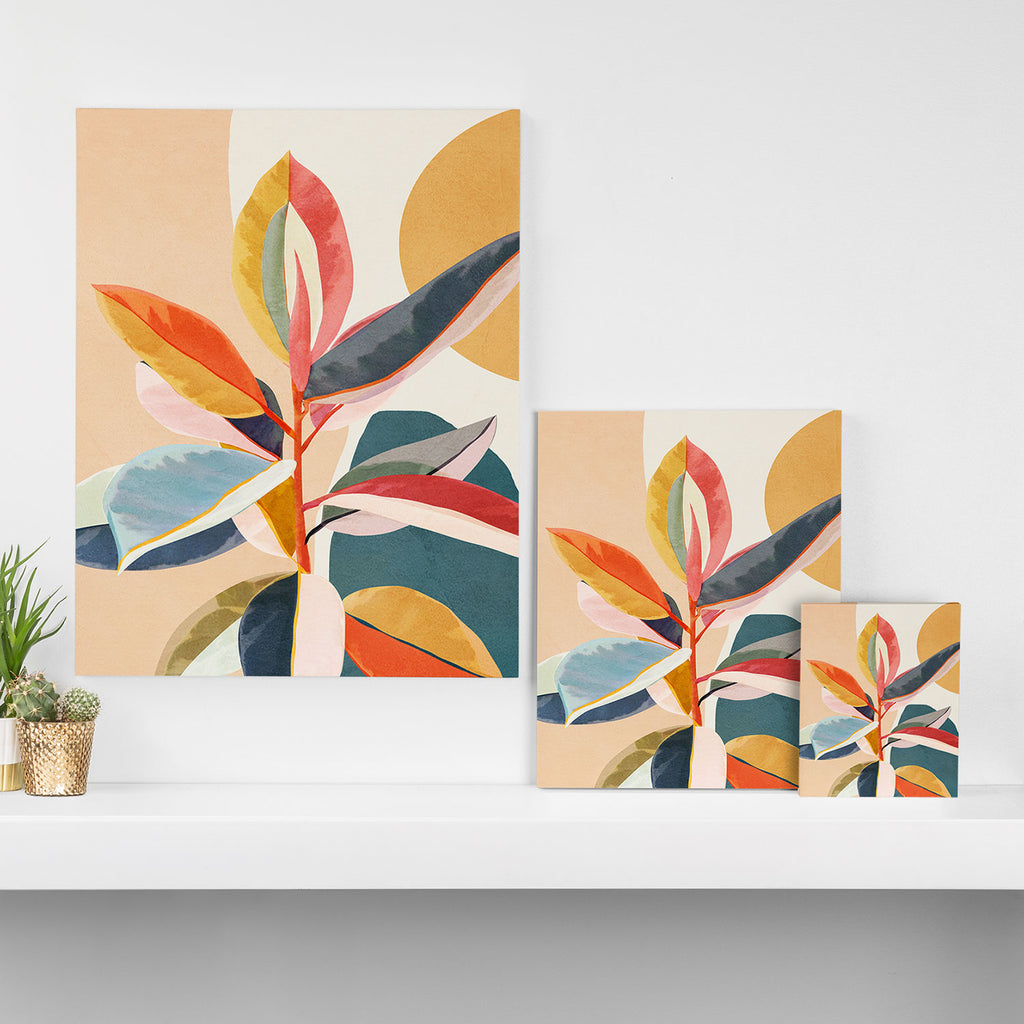 Colorful Branching Out 05 Canvas Print Gallery Image 3