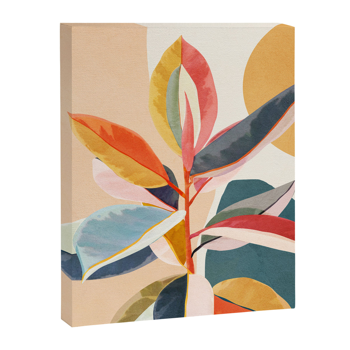 Colorful Branching Out 05 Canvas Print Gallery Image 6