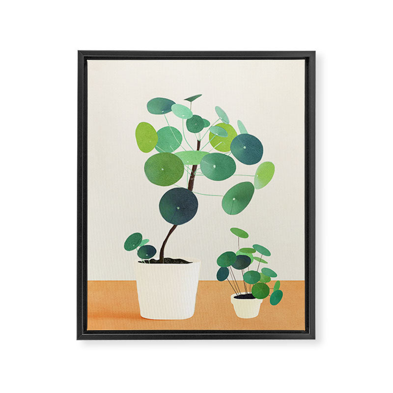 Colorful Branching Out 08 Framed Canvas Print Gallery Image 6