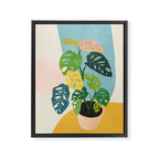 Colorful Branching Out 09 Framed Canvas Print Gallery Image 6