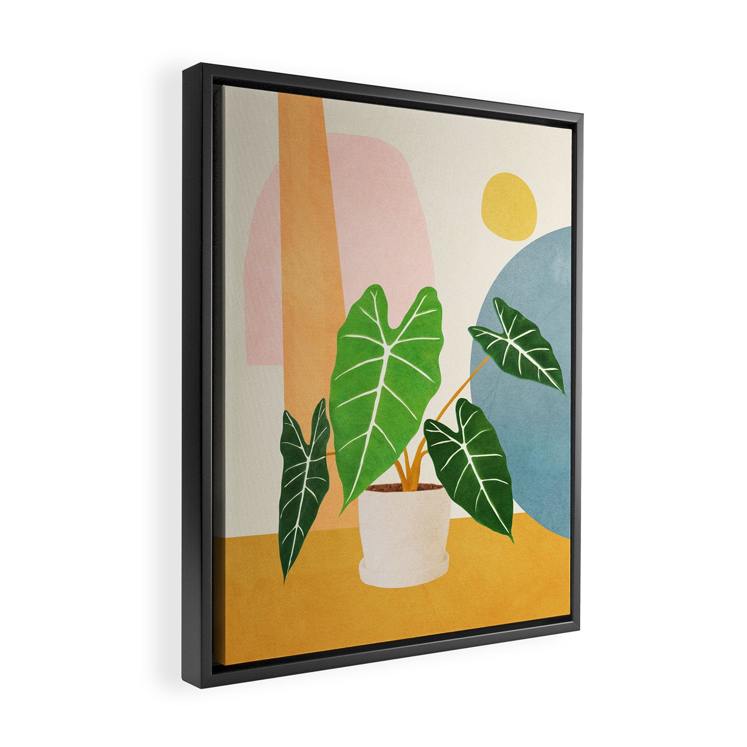 Colorful Branching Out 10 Framed Canvas Print Gallery Image 2