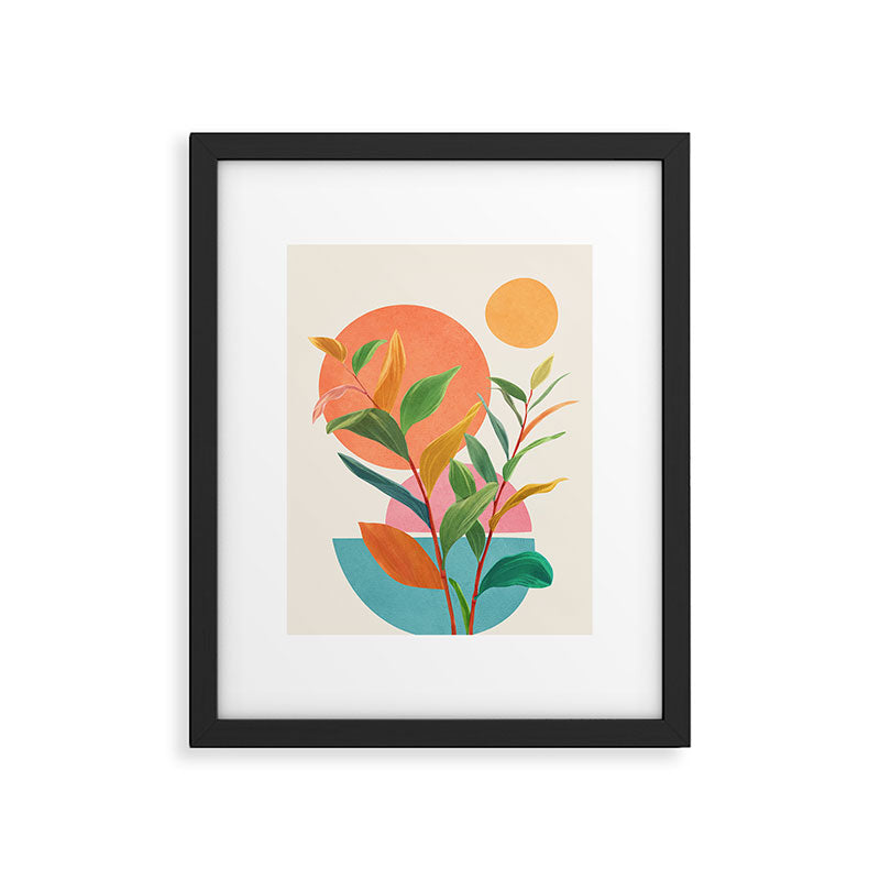 Colorful Branching Out 11 Framed Art Print Gallery Image 5