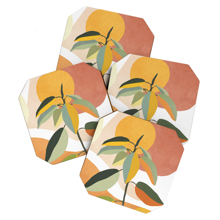 Colorful Branching Out 13 Coaster Gallery Image 1