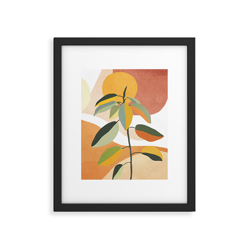 Colorful Branching Out 13 Framed Art Print Gallery Image 5