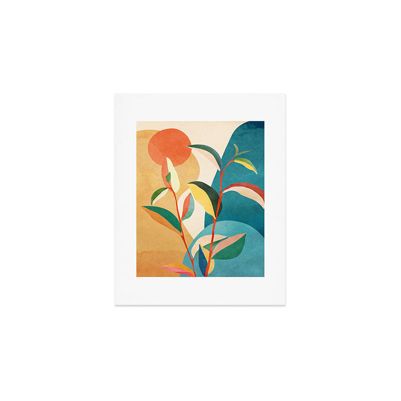 Colorful Branching Out 16 Art Print Gallery Image 1