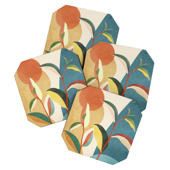 Colorful Branching Out 16 Coaster Gallery Image 1