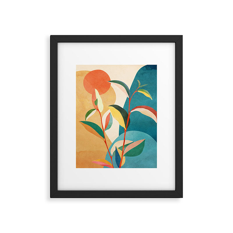 Colorful Branching Out 16 Framed Art Print Gallery Image 5