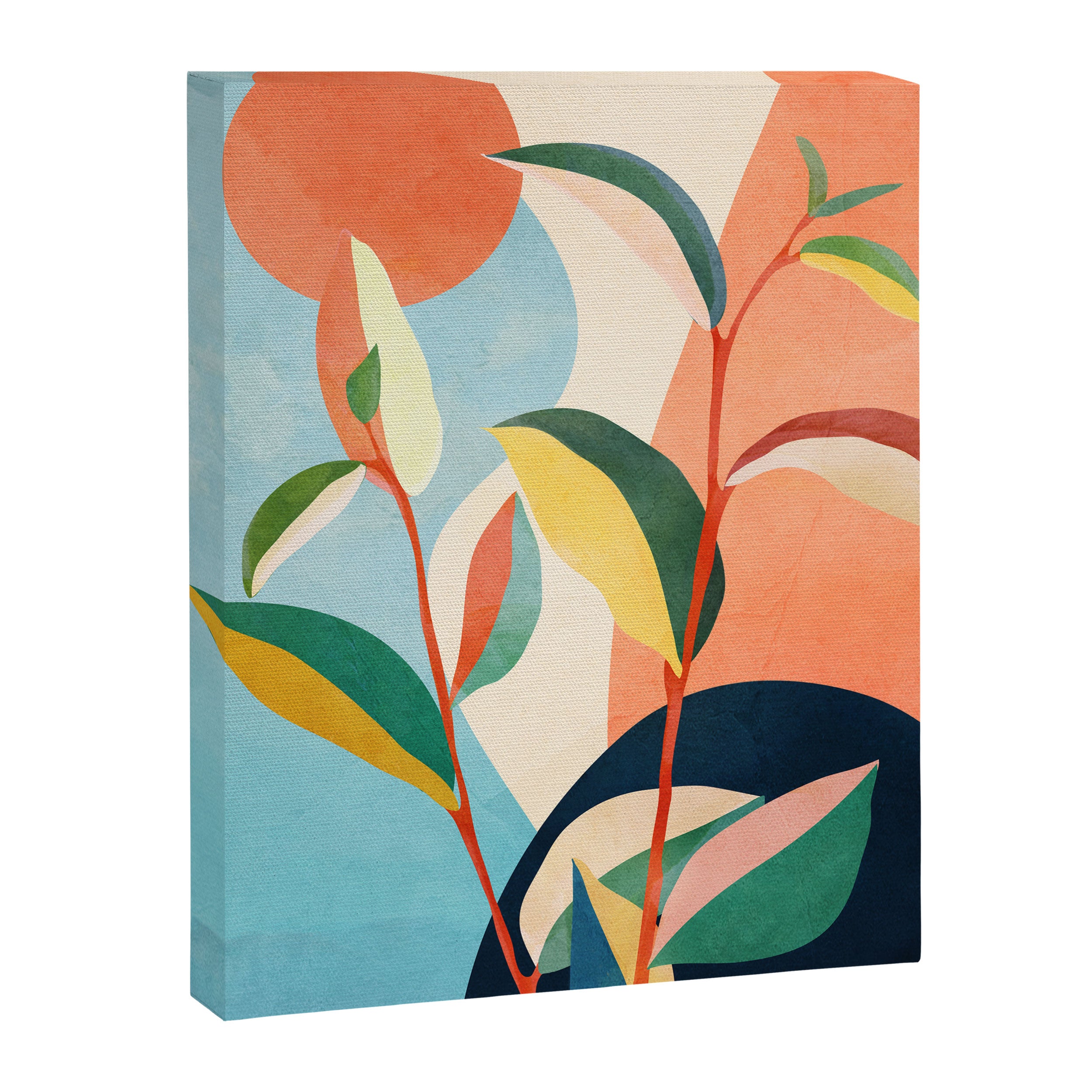 Colorful Branching Out 17 Canvas Print Gallery Image 6