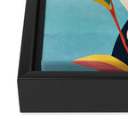 Colorful Branching Out 17 Framed Canvas Print Gallery Image 3