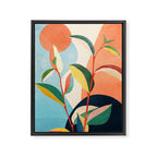 Colorful Branching Out 17 Framed Canvas Print Gallery Image 6