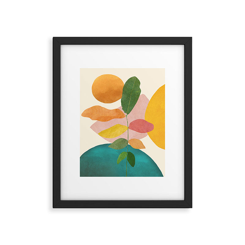 Colorful Branching Out 21 Framed Art Print Gallery Image 5