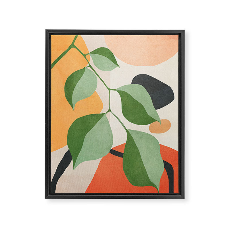 Colorful Branching Out 22 Framed Canvas Print Gallery Image 6