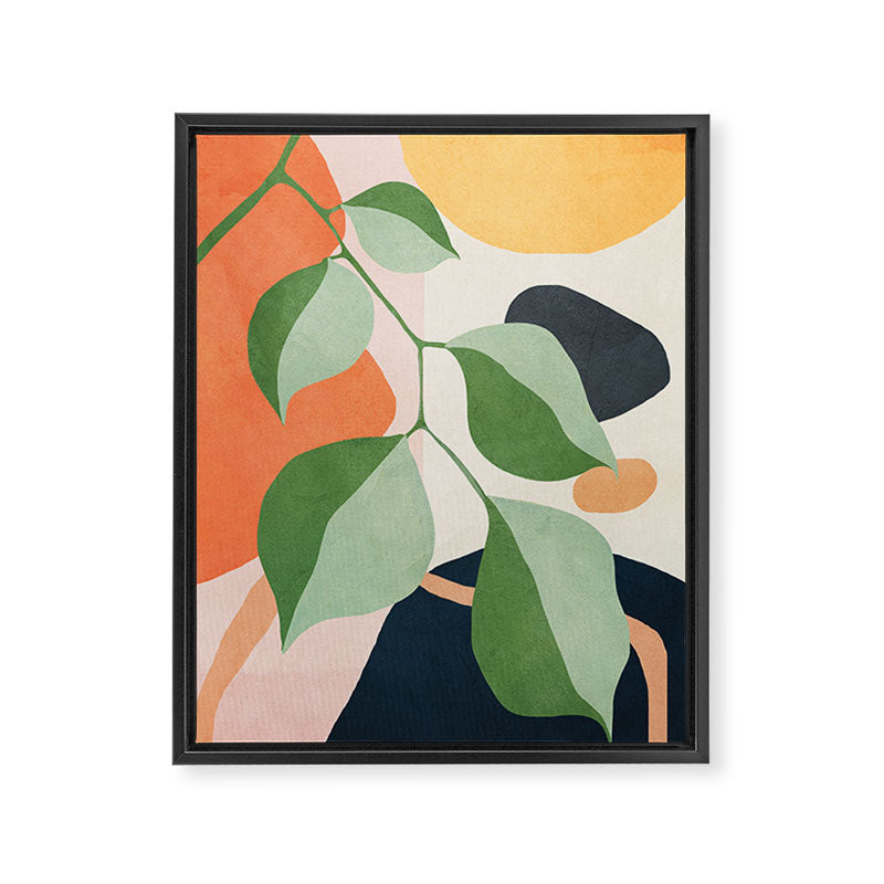 Colorful Branching Out 24 Framed Canvas Print Gallery Image 6