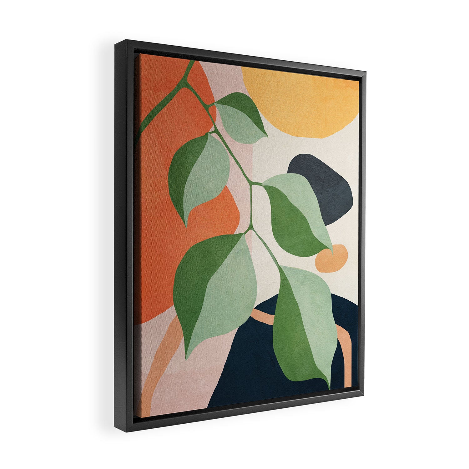 Colorful Branching Out 24 Framed Canvas Print Gallery Image 2