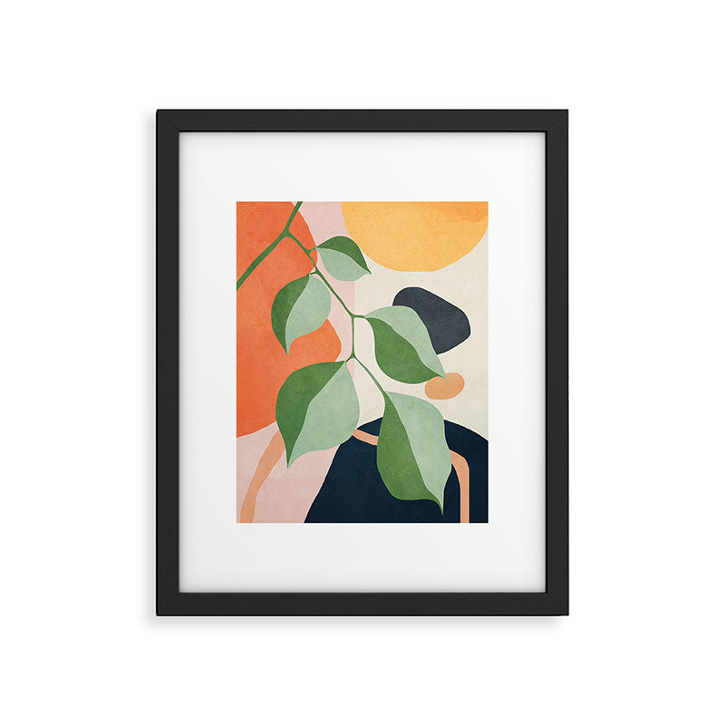 Colorful Branching Out 24 Framed Art Print Gallery Image 5