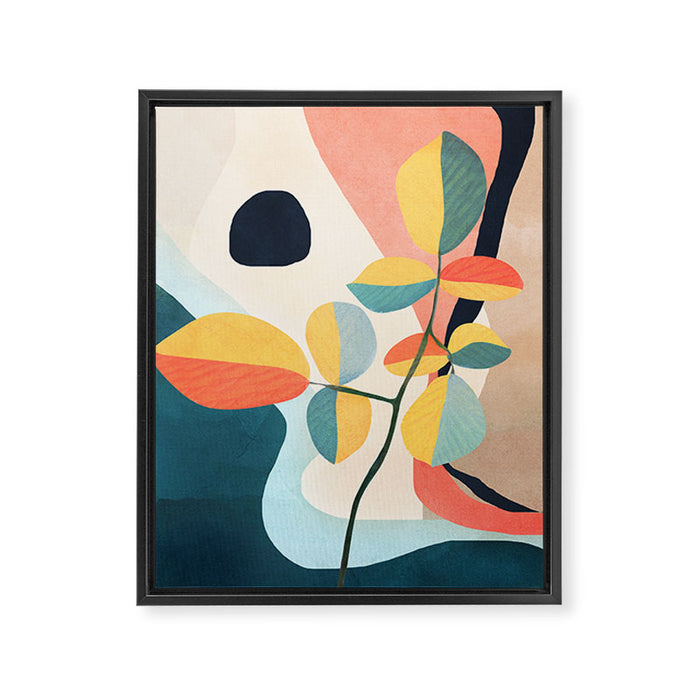 Colorful Branching Out 25 Framed Canvas Print Gallery Image 1