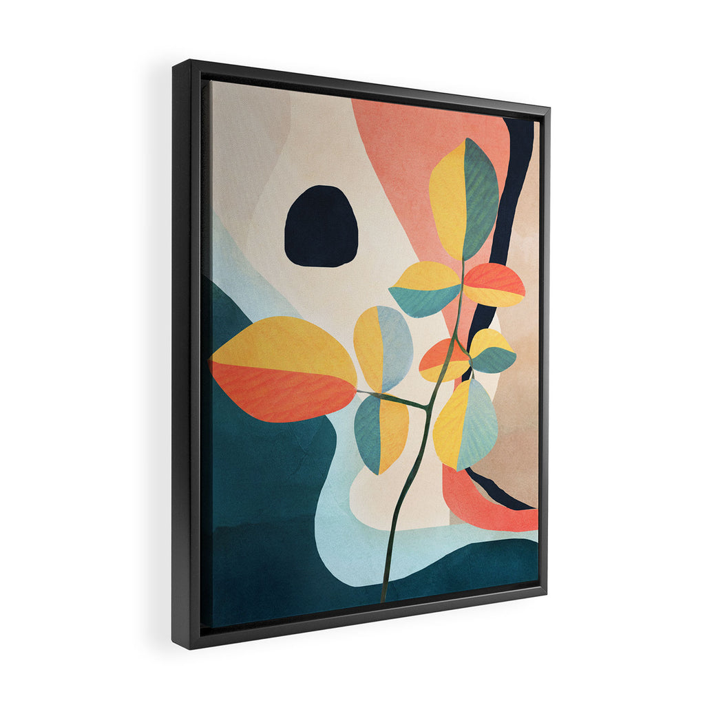 Colorful Branching Out 25 Framed Canvas Print Gallery Image 2