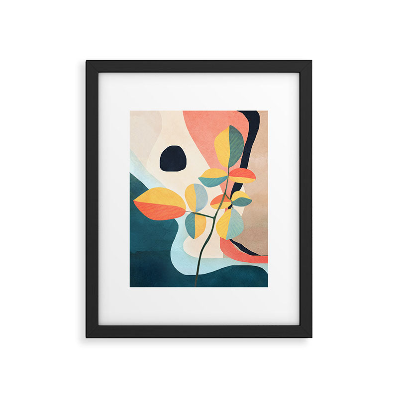 Colorful Branching Out 25 Framed Art Print Gallery Image 5